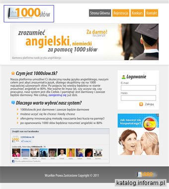 1000slow.tk - Tysiąc słów aby zrozumieć język angielski