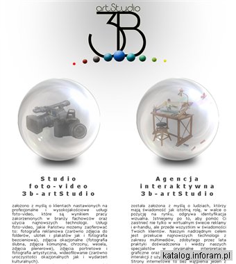 3B-artStudio | Studio Foto - Video | Agencja interktywna