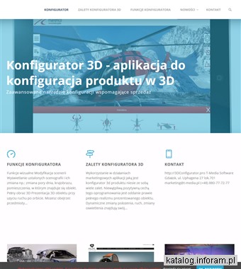 Aplikacja Konfigurator 3D produktu