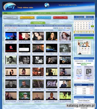 Portal informacyjno - rozrywkowy