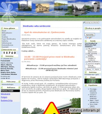 Biedrusko - Witamy w podpoznańskiej miejscowości