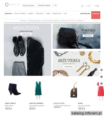 Butik online chosenby.eu