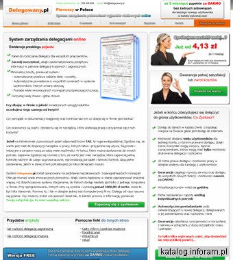 Delegowany.pl - Program delegacje online, rozliczanie delegacji zagranicznych i krajowych