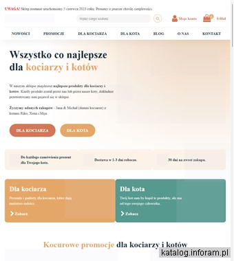 Wszystko co najlepsze dla kociarzy - dlakociarzy.pl