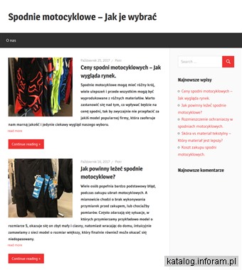 Dobre spodnie motocyklowe - Gryf.riders.pl