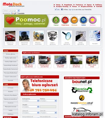 MotoStock ogłoszenia motoryzacyjne