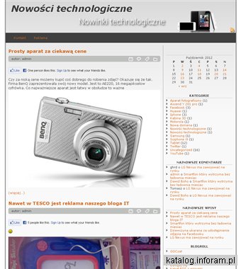 Nowości technologiczne