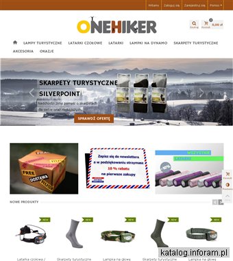 Sklep turystyczny OneHiker.pl