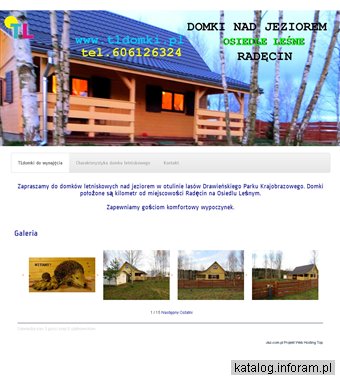 Domki do wynajęcia nad jeziorem Radęcino