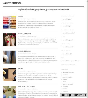 Jak zrobić - ciekawostki