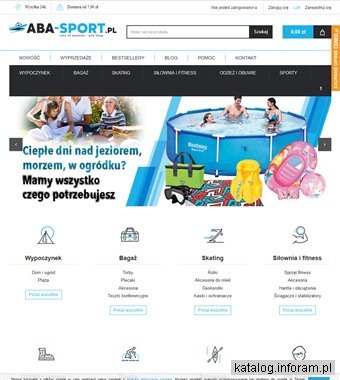 Internetowy sklep sportowy - aba-sport.pl