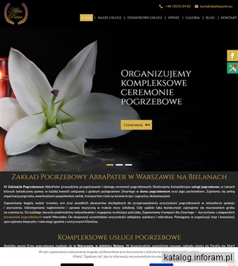 Zakład pogrzebowy Warszawa - abbapater.eu