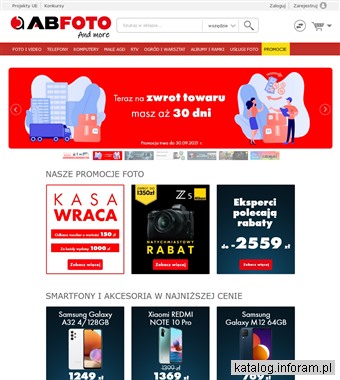 Sprzęt fotograficzny - AB FOTO