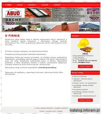 Firma remontowo-budowlana Abud odśnieżanie dachów Szczecin