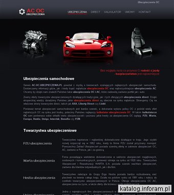 Kalkulator OC, ubezpieczenia Benefia