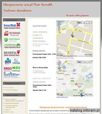 Nowa Dęba ubezpieczenia