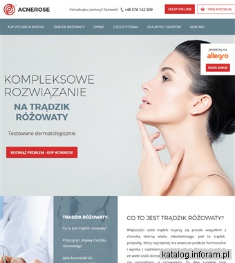 Jak leczyć trądzik różowaty z Acnerose