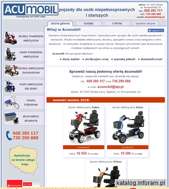 Wózki inwalidzkie elektryczne