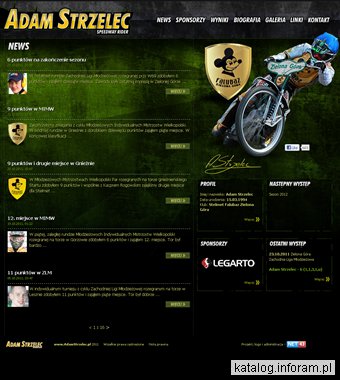 Adam Strzelec Speedway Rider - Zielona Góra