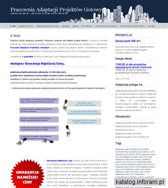 Adaptacja projektu budowlanego