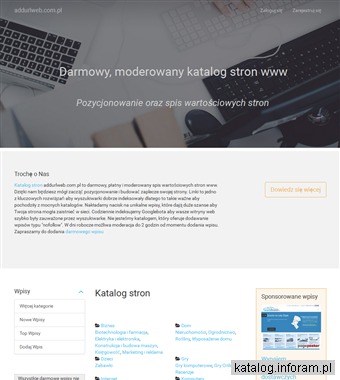 Darmowy katalog stron