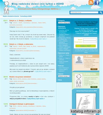 ADHD u dziecka - moje doświadczenia