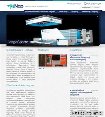 Adnap - stoiska targowe