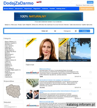 Dodaj za darmo - nowy portal ogłoszeń