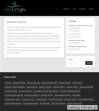 Kancelaria Adwokacka Vis Legis Paweł Mąka, Wojciech Piłat