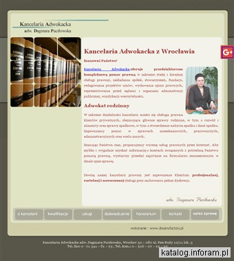 DAGMARA PUCIŁOWSKA adwokat rodzinny Wrocław
