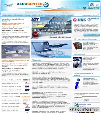 Areocenter - tanie loty to tanie latanie