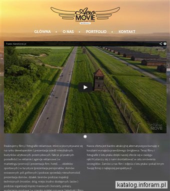 Filmy z lotu ptaka i zdjęcia z powietrza. Aeromovie.pl