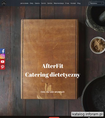 Firma cateringu dietetycznego AfterFit