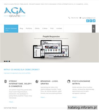 Aga grafik komputerowy, freelancer