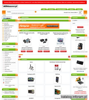 AGDdomowe.pl - Sklep internetowy RTV i AGD