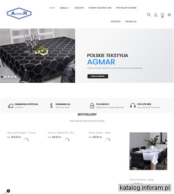 Obrusy producent - Agmar