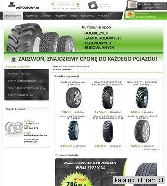 AGROOPONY.eu - opony rolnicze, terenowe, dolnśląskie