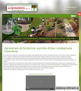 AGROSERWIS wycinka drzew trudnodostępnych Szczecin