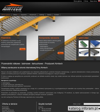 AIMTECH Producent taśm gumowych transportowych