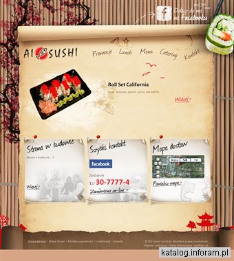 AI Sushi - dowóz, z dostawą, suszi Kraków