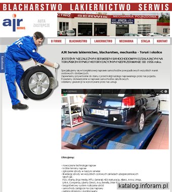 AJR SERWIS blacharstwo lakiernictwo mechanika Toruń