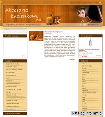 Akcesoria łazienkowe