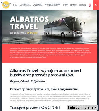 Transport pracowników do miejsc pracy - albatrostravel.pl