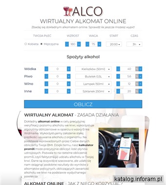 Kalkulator alkoholu