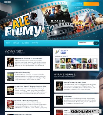 Darmowe filmy i seriale bez limitów na AleFilmy.tv