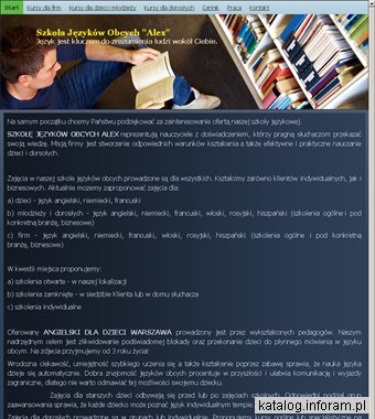 Alex - angielski dla dzieci Warszawa, szkoła języków obcych Warszawa