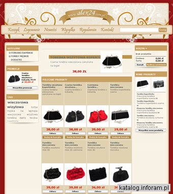 Torebki damskie wieczorowe