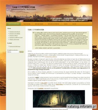 Gabinet Psychologiczny - TAM I Z POWROTEM