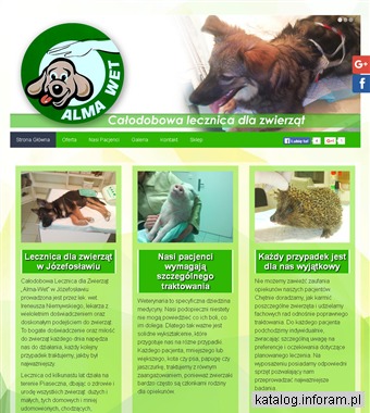 ALMA WET całodobowa lecznica dla zwierząt