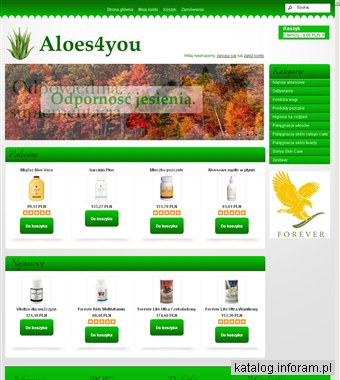 Aloes4you - Produkty aloesowe firmy Forever Living Products
